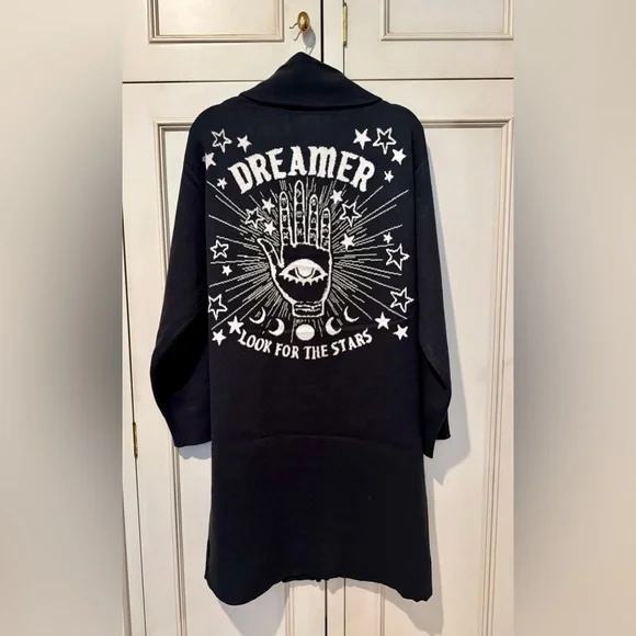 Spiritual Gangster Divine Eye Estelle Cardigan Sweater
Size Medium.🦋🦋🦋 NWT - Picture 3 of 14